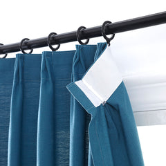 Brooke Cotton-Poly Elegance Curtains & Drapes Pleated - VeilVeil