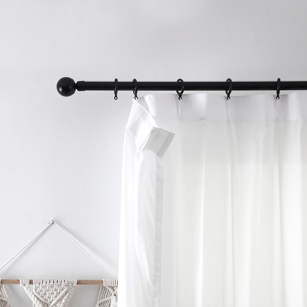 Amelia Light Sheer Curtains & Drapes Soft Top - VeilVeil