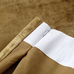 Kelly Velvet Pile Essence Curtains & Drapes Soft Top - VeilVeil