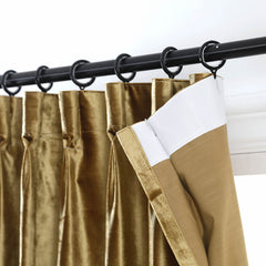 Kelly Velvet Pile Essence Curtains & Drapes Pleated - VeilVeil