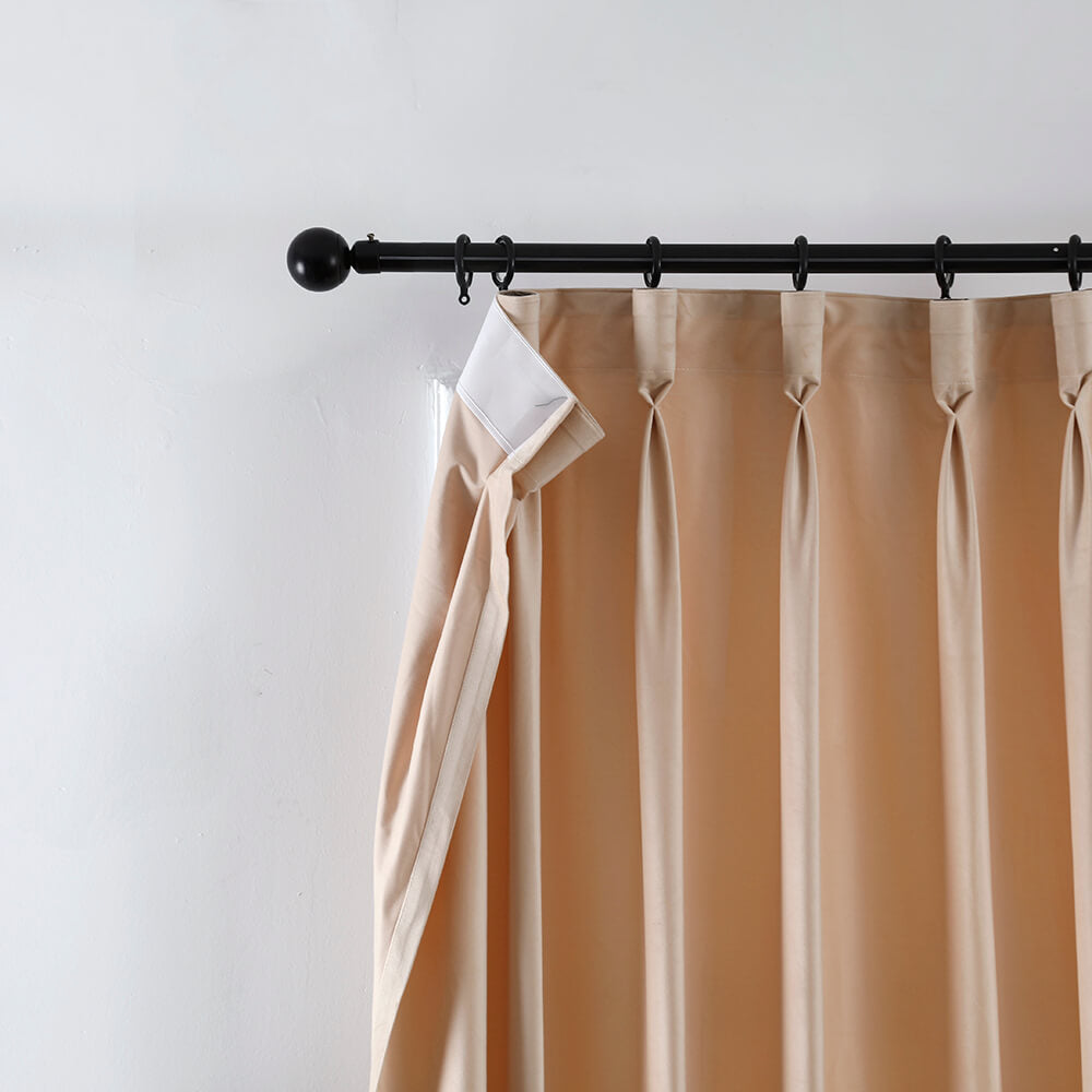 Lydia Velvet Curtains & Drapes Pleated - VeilVeil