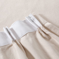 Charlotte Timeless Cotton Comfort Curtains & Drapes Soft Top - VeilVeil