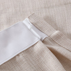 Luna Linen Sheer Cafe Curtains & Drapes Soft Top - VeilVeil