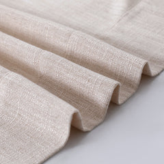 Luna Linen Sheer Cafe Curtains & Drapes Soft Top - VeilVeil