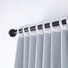 Madison Cotton-Poly Blend Curtains & Drapes Soft Top - VeilVeil