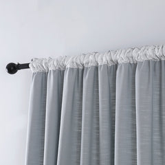Madison Cotton-Poly Blend Curtains & Drapes Soft Top - VeilVeil