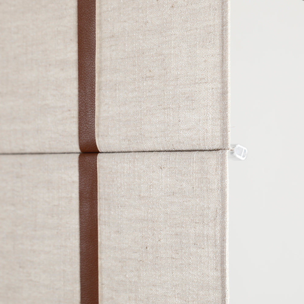 Madison Cotton-Poly Blend Plain Fold Roman Shades - VeilVeil