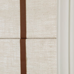 Madison Cotton-Poly Blend Plain Fold Roman Shades - VeilVeil
