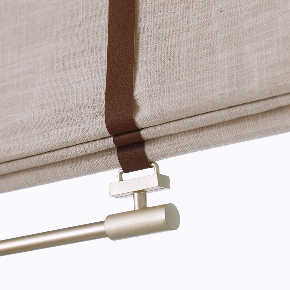 Madison Cotton-Poly Blend Plain Fold Roman Shades - VeilVeil