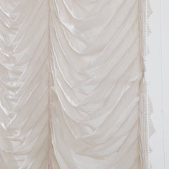 Ava Linen Sheer Austrian Roman Shades - VeilVeil