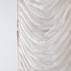Ava Linen Sheer Austrian Roman Shades - VeilVeil